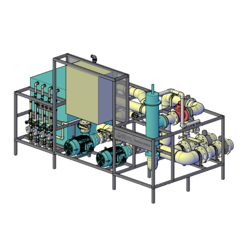 3D pump unit design greenhouse solutions