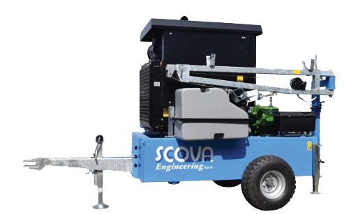 scova portable diesel surface pumps
